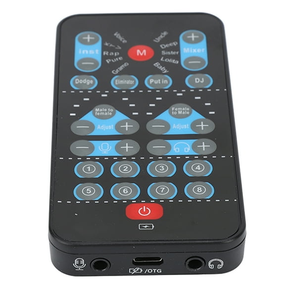 Ymiko Voice Changer Card Portable Multi Language Sound Device For Phone