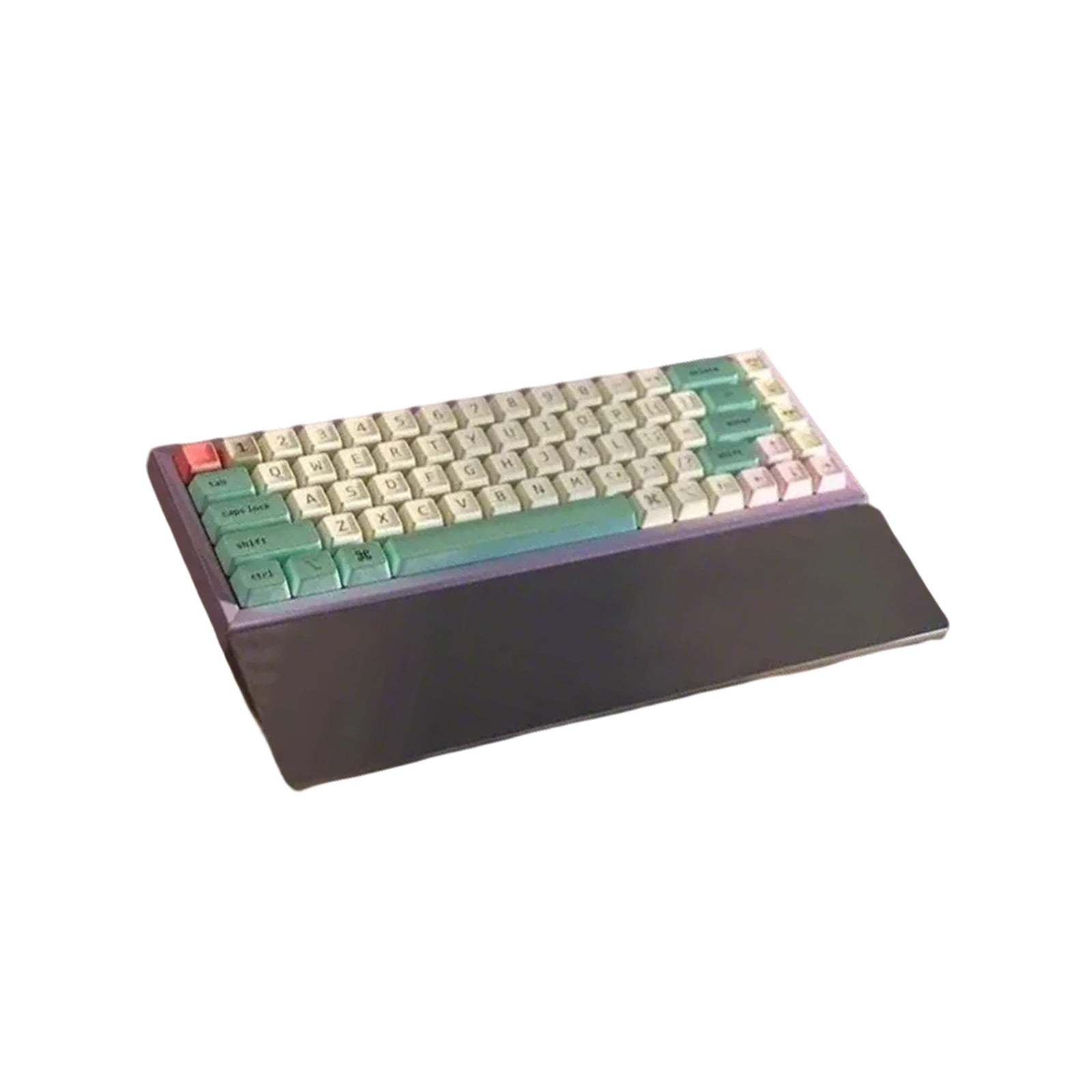 Ergonomic Acrylic Hand Wrist Rest for Mechanical Keyboards, NonSlip Support Cushion for Office Work and Gaming