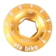 thumbnail image 3 of Juego de bielas de bicicleta, piezas de bielas, eje de pedalier, cubierta protectora para bicicleta de montaña y carretera dorado, 3 of 6