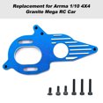 thumbnail image 2 of Yeacher Motor Heat Sink Mount Aluminum Alloy Motor Heat Sink Replacement for Arrma 1/10 4X4, 2 of 8