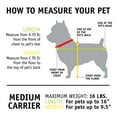 thumbnail image 6 of Sherpa To Go Travel Pet Carrier, Airline Approved & Guaranteed On Board - Black, Medium, 6 of 6