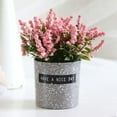thumbnail image 4 of 1Pc Fake Potted Flower Realistic Plastic Artificial Lavender Flower for Office Desktop Balcony Home Decor, 4 of 6
