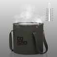thumbnail image 3 of plegable portátil plegable impermeable bolsa de almacenamiento de agua lavabo para 10L shamjiam  Cubo plegable, 3 of 9