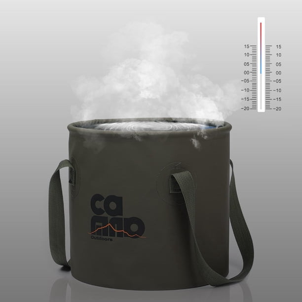 plegable portátil plegable impermeable bolsa de almacenamiento de agua lavabo para 20L shamjiam Cubo plegable