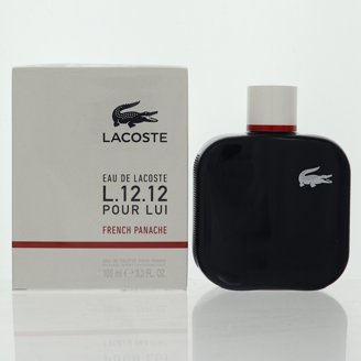 Lacoste L.12.12 Noir Black Intense Eau De Toilette Spray for Men