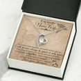 thumbnail image 3 of To My Beautiful Nurse Wife Forever Necklace w Message Card, 3 of 20