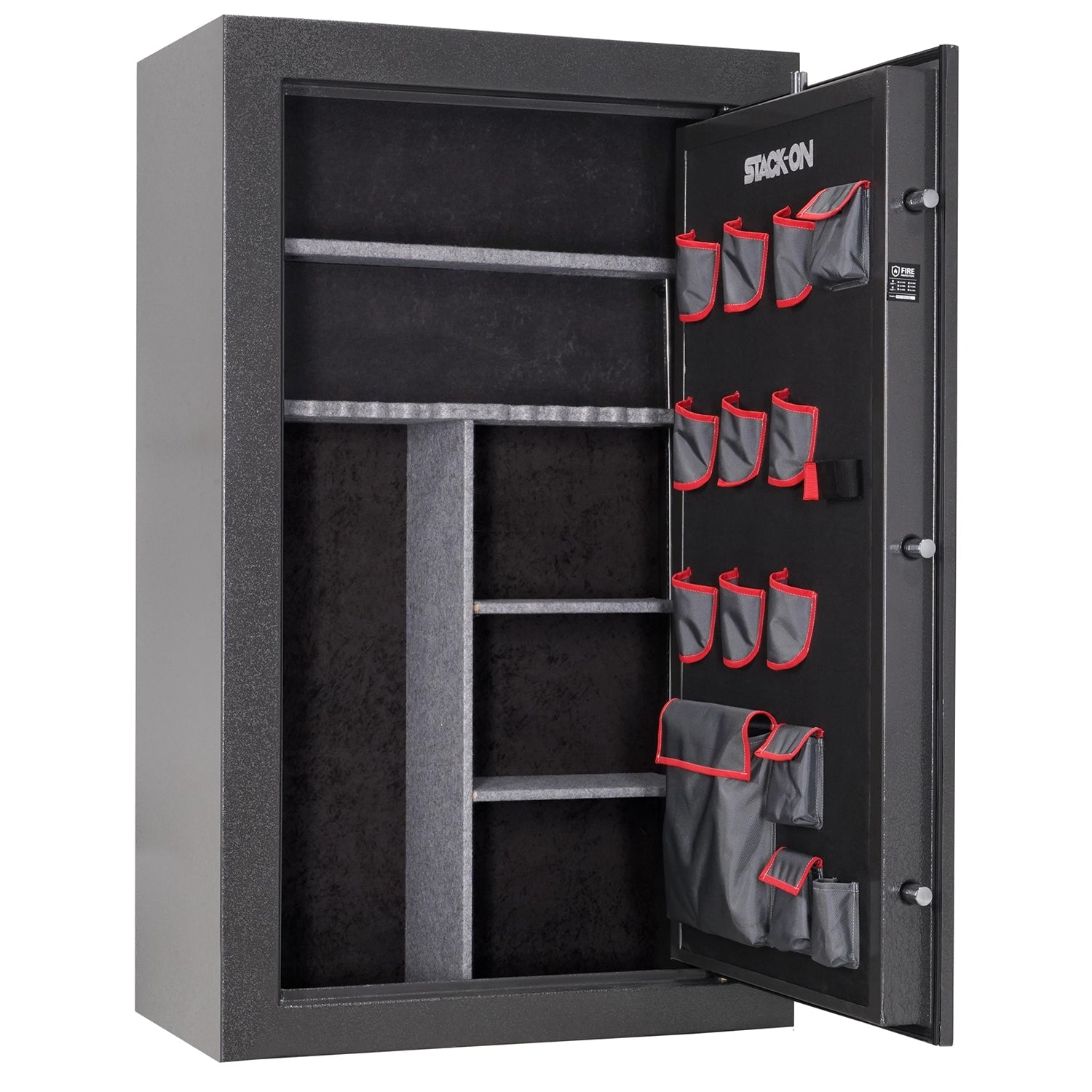 Stack-On 52-Gun Fireproof Gun Safe with Electronic Lock – 30 Min Fire Rating