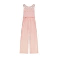 thumbnail image 3 of Kensie Girl Pleated Wide Leg Jumpsuit, Sizes 4-16, 3 of 5