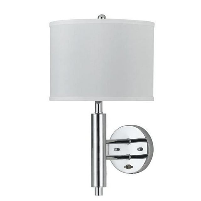 Cal Lighting LA-2004WL-1RCH Applique en Métal avec Interrupteur à Bouton-Poussoir