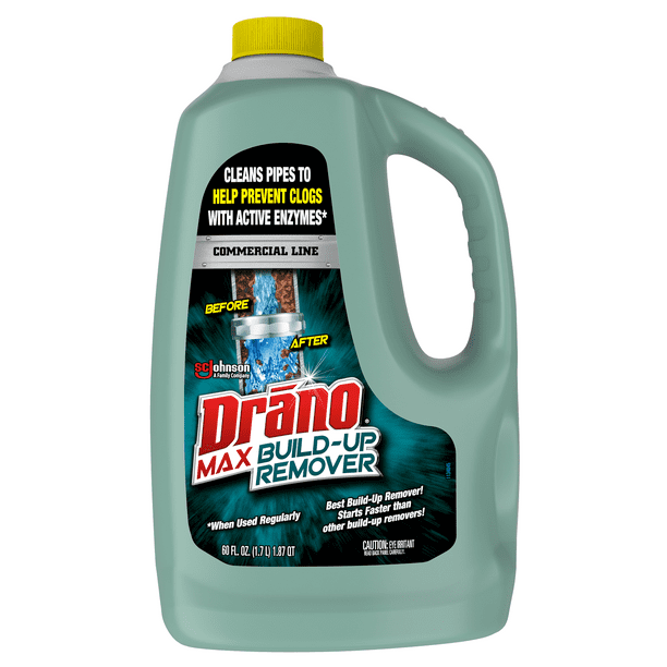 Drano Max Build Up Remover 60 Oz, Which Drano Is Best For Bathtub