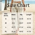 thumbnail image 4 of Cropped Linen Barrel Pants for Women Drawstring Wide Leg Cotton Capris 2026 Casual Summer Boho Baggy Palazzo Trouser Beige M, 4 of 6