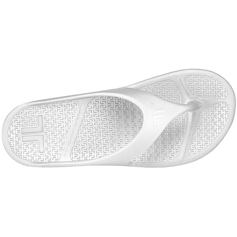 Telic Men\'s White Flip-Flops.  Mens size. 9 Free Shipping! Telic Energy Flip Flop - Snow White - 3XL  main image 3