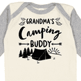 thumbnail image 4 of Inktastic Grandmas Camping Buddy Boys or Girls Long Sleeve Baby Bodysuit, 4 of 5