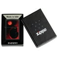 thumbnail image 3 of Zippo Black Cat Design Black Matte Pocket Lighter, 3 of 6
