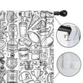 thumbnail image 4 of Blackout Kids Curtains,Football Icons Pattern Childrens Insulated Curtains Set Of 2,Bedroom Essentials,Toddler Room Decor 42"x84", 4 of 5