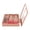 Pink, variant on YAHHU 5Pcs Makeup Brush Set Green Portable Travel Cosmetic Brushes with Built-in Mirror, Soft Synthetic Bristles Professional Makeup Tools for Face and Eyes, Compact Kit (4.72 inches / 12 cm)