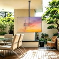 thumbnail image 2 of MountLiving Ceiling TV Mount for 26"-65" Screens, Hanging Adjustable Ceiling TV Bracket, Swivel & Leveling & Tilt, Max VESA 400x400mm, Holds up to 110 lbs, 2 of 7