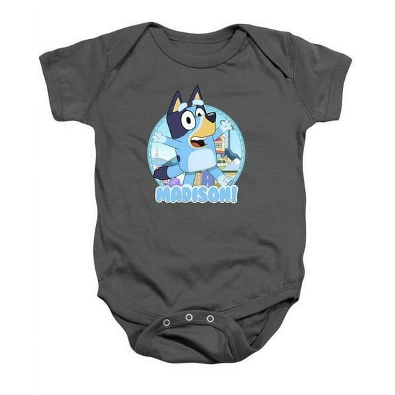 Bluey And Bingo Madison Baby Onesie Bluey Oh Biscuits, Bluey Design, Bluey Family Cute Baby Onesie, BABY BODYSUIT LAT 4424