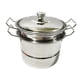 thumbnail image 5 of Sartén, olla para sopa, utensilios de cocina multifuncionales, olla antiadherente para leche con tapa Olla de sopa plateada, 5 of 9