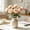 🔥 Beige_New#506, variant on Artificial Ranunculus Flower Stems – Realistic Fake Peony Bouquet with 8 Color Options for Home Decor, Wedding Centerpieces, Party and Table Vase Arrangements
