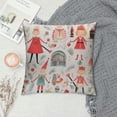 thumbnail image 2 of FUMJ Satin Pillowcase for Hair and Skin, Christmas Fairy Nutcracker Pillow Case Soft and Cozy Body Pillow Covers Standard Size with Envelope Closure, 2 of 5