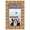 Natural Bamboo, variant on 24x38 Dark Brown Bamboo Real Wood Picture Frame Width 1.5 inches | Interior Frame Depth 0.5 inches