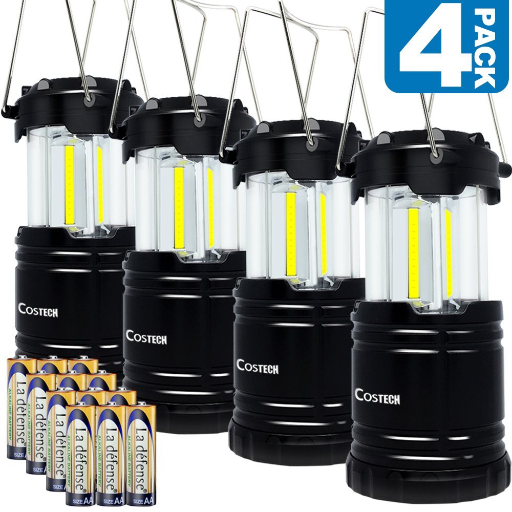 Camping Lantern Super Bright, Costech Latest COB Technology (350 Lumen