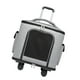 thumbnail image 5 of Bolsa transportadora para gatos, transportín con ruedas para mascotas, caja de transporte, asa retráctil, bolso de mano Gris, 5 of 9