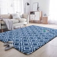 thumbnail image 3 of Soft Area Rugs for Bedroom Living Room Shaggy Patterned Fluffy Carpets for Nursery Baby Rooms Silky Smooth Fuzzy Kids Play Mats Christmas Thanksgiving Holiday Decor Rug, 3 of 7