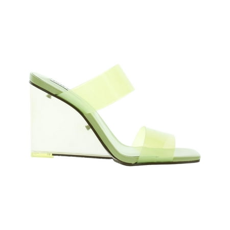 

Steve Madden Isa Women s Double Banded Slip On Wedge Sandals