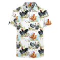 thumbnail image 3 of Camisa hawaiana con estampado 3D de hongos mágicos para hombre, camisa colorida de manga corta con botones, divertida para fiesta en la playa, ropa para hombre, 3 of 5
