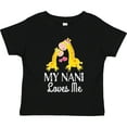 thumbnail image 3 of Inktastic My Nani Loves Me Giraffe Boys or Girls Toddler T-Shirt, 3 of 5