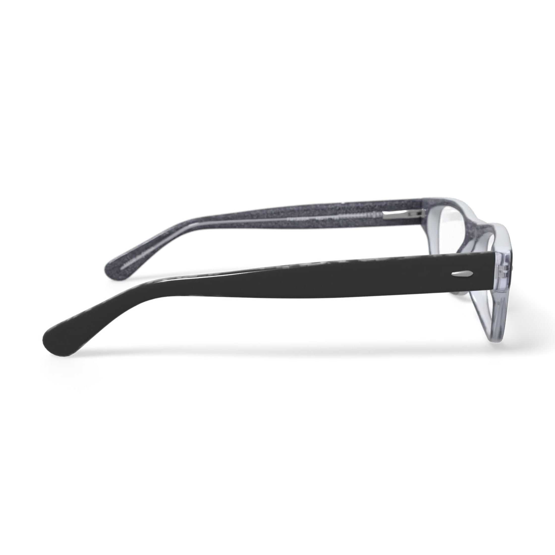 Walmart Youth FM13030A Rectangular Prescription Eyeglasses with Case, Black