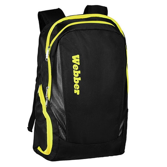 Racket Backpack,Tennis With Compartment Black & yellow