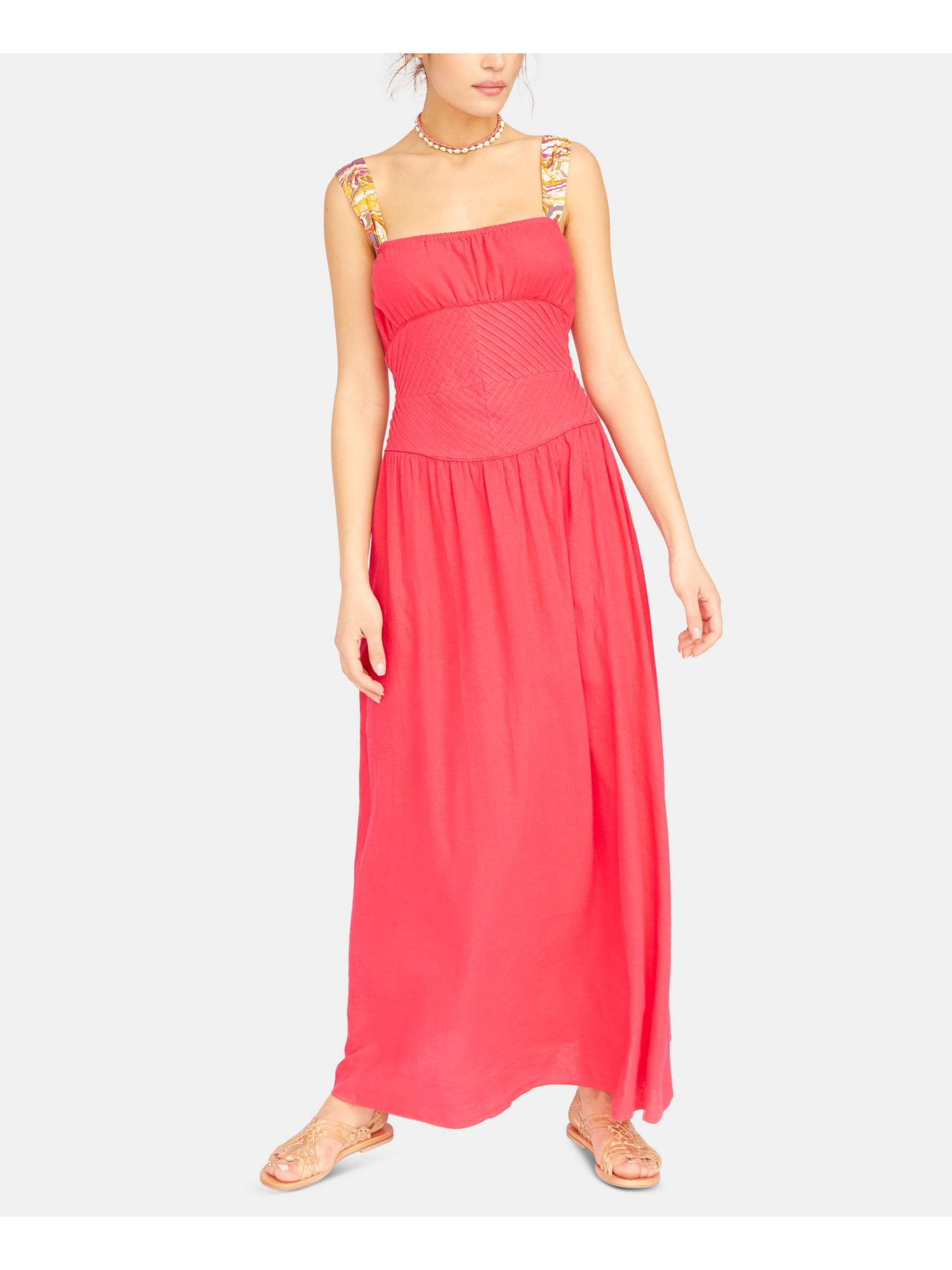 FREE PEOPLE Womens Pink Sleeveless 