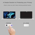thumbnail image 3 of Abiola 3 Pcs Computer Tablet Camera Anti-Peeping Privacy Patch Slide Cover Laptop Camera Cover Sliding White, 3 of 5