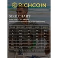 thumbnail image 6 of RICHCOIN Mens Linen Shirts Cuban Hawaiian Shirts Short Sleeve Button Down Casual Summer Beach Tops, 6 of 6