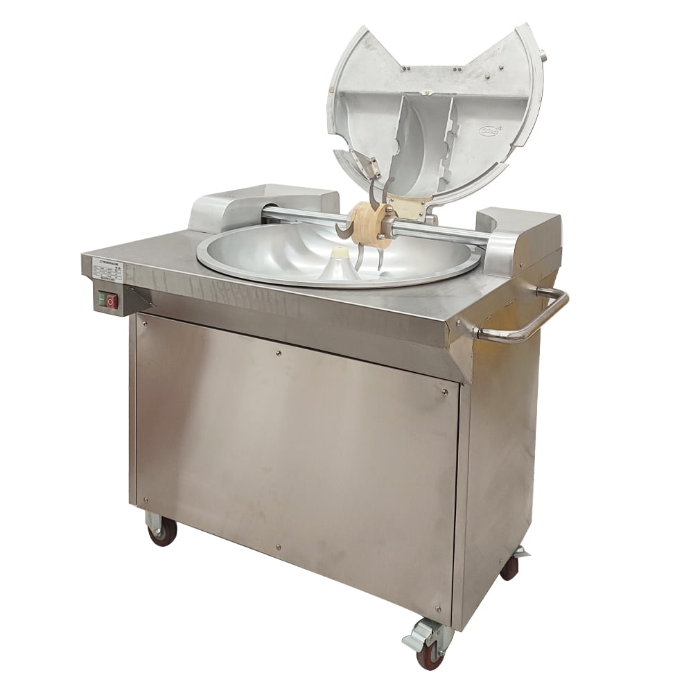 24L Commercial Electric Meat Vegetable Cutter Shredder Food Chopper Processor with S shaped Blade 110V