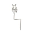 thumbnail image 2 of Iron Alto ofón Clip de música para partituras Reproductores de ofón Regalos Lyre Abrazadera en el soporte 18x6,6x4,6 cm Clip de partitura de Sunnimix Clip de partitura, 2 of 8