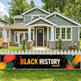 thumbnail image 6 of LUUFILx Black History Month Banner Background Backdrop Celebration Party Decorations Event Supplies Photography Props African American Heritage Display, 6 of 8