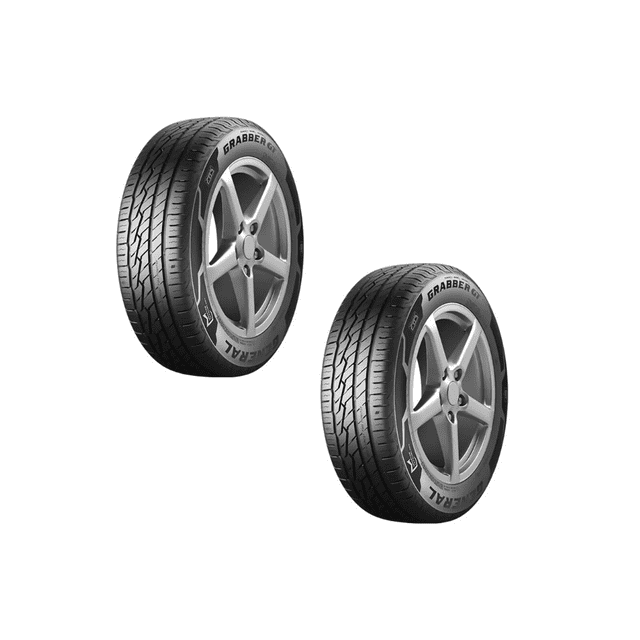 Paquete de 2 Llantas 235/60R18 107W General Tire Grabber GT+ FR