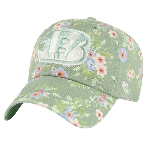 Women's '47  Green Cincinnati Bengals Meadow Garden Clean Up Adjustable Hat