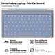 thumbnail image 4 of Funda con teclado desmontable para iPad 9ª generación Nillkin Gray, 4 of 8