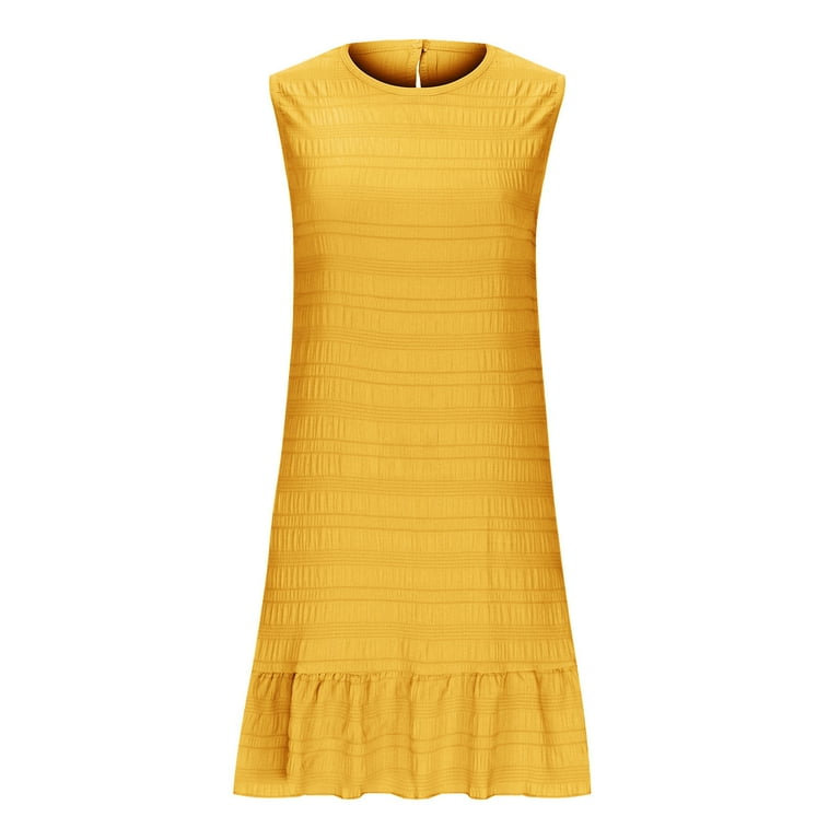 sachin and babi light blue dress Yellow Mini and short dresses for Women main image 0