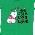 thumbnail image 4 of Inktastic Mimi Loves Me Lots and Lots- Cute Elephant Boys or Girls Baby Bodysuit, 4 of 5