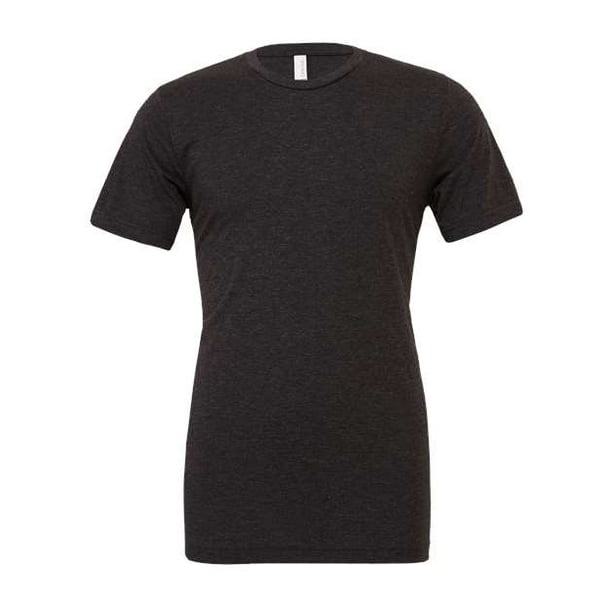 BellaCanvas Triblend S/S Tee para hombre, 3XL, Triblend carbón-negro bella lienzo 3413