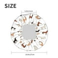 thumbnail image 3 of Classic Cartoon Cute Horse Shower Cap, Reusable Bath Hair Hat for all Hair Lengths Hair Cover with Elastic Band Double Waterproof Layers Bathing Hat, 3 of 5