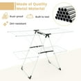 thumbnail image 4 of Kepooman Clothes Drying Rack,Drying Racks,2-level Laundry Drying Rack with Height Adjustable Wings, 4 of 8