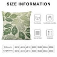 thumbnail image 6 of Acheng Sage Green Decorative Dahlia Boho Lumbar Pillow Covers, Geometric Floral Elegant Gray Green White Decor Rustic Farmhouse Throw Pillows Cushion Cases for Sofa Bed Decorations,2 Pcs White, 6 of 6