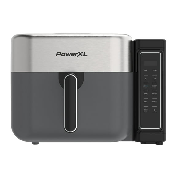 PowerXL™ 8 Quart AIRMAX™ Air Fryer Oven with 6 Pre-Sets, Two Tier Compact Design